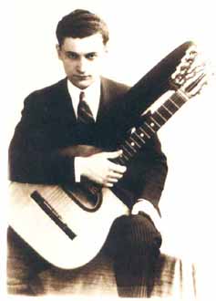 Mario Maccaferri Plays Classical Guitar