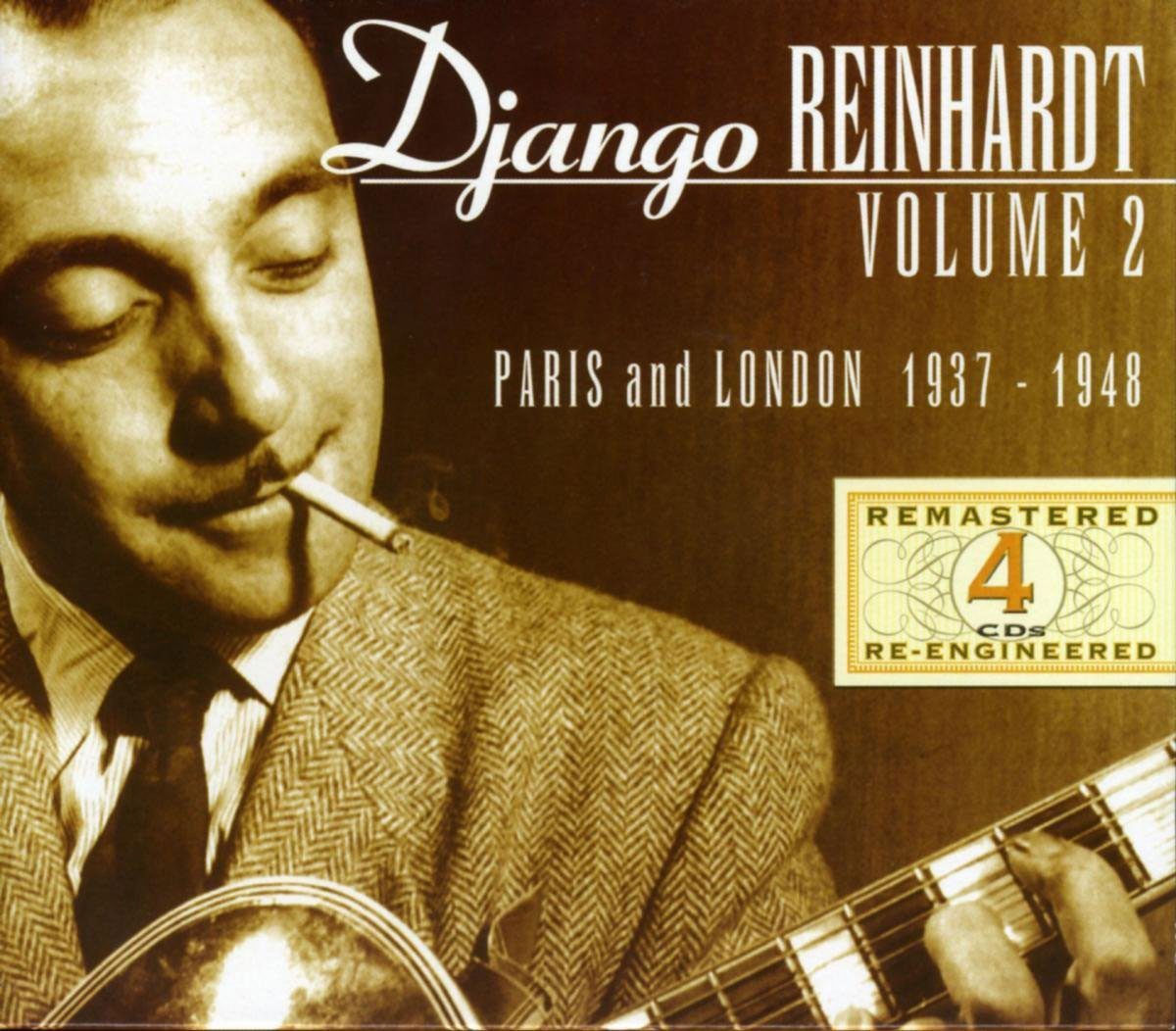 Django Reinhardt - Volume 2: Paris and London 1937-1948 4 CDs
