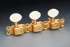 Schaller Classic Deluxe Tuners (Gold - Ivoroid Buttons)
