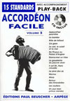 Accordeon Facile Volume 2 15 Accordion Standards with Play-Along CD