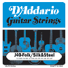 D’Addario Silk and Steel Strings (11-47)  EJ40 (5 Sets)