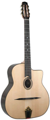 DELL’ARTE DG-H2 HOMMAGE (FAVINO STYLE) GUITAR OVAL HOLE ***THIS MODEL HAS BEEN DISCONTINUED***