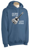 "Gypsy Jazz" And Selmer Maccaferri Style Guitar Pullover Hoodie