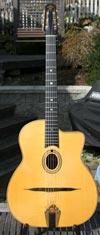 Maurice Dupont 2003 MD-50E Oval Hole Guitar (Maple Back and Sides) with Hardshell Case