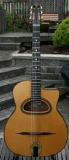 Maurice Dupont 2009 MC-60 CUSTOM D Hole Guitar (Santos Rosewood Back and Sides - Busato Neck) with  