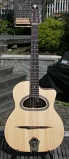 Maurice Dupont 2010 Nomade D Hole Guitar (Mahogany Back and Sides) with SSC