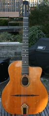 1965 Jacques Favino 14 Fret Oval Hole Guitar (Modele #10) with Hardshell Case ***SOLD!!!***