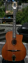 Jean Barault 2010 Oval Hole Guitar (Indian Rosewood Back and Sides) HSC