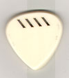 Red Bear Trading Tortis Style Pick - Style B Ivory 4.5mm with grip