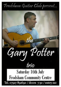 The Gary Potter Trio @ LiveLounge, Frodsham Community Centre |  |  | 