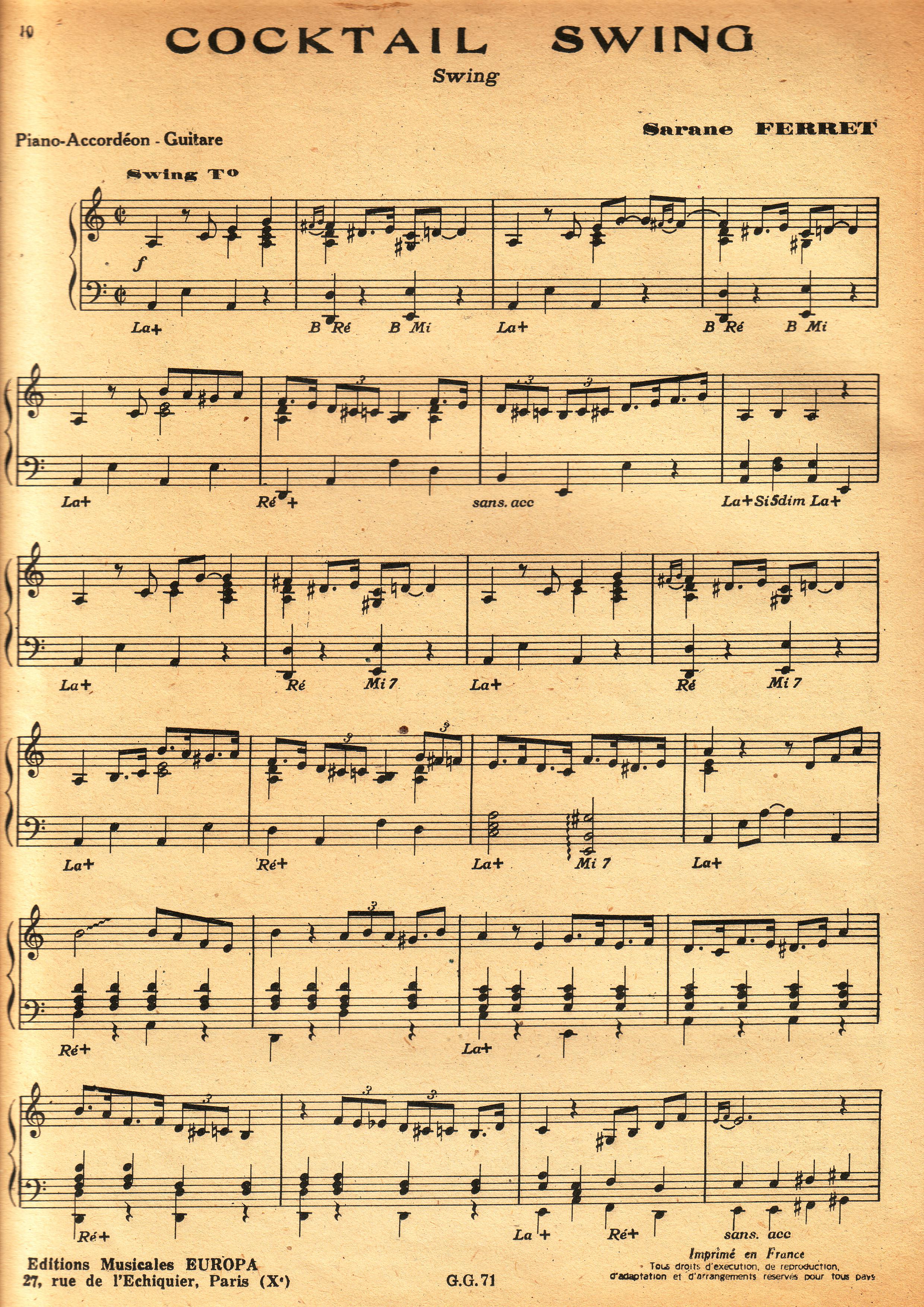 Accounting lead sheet