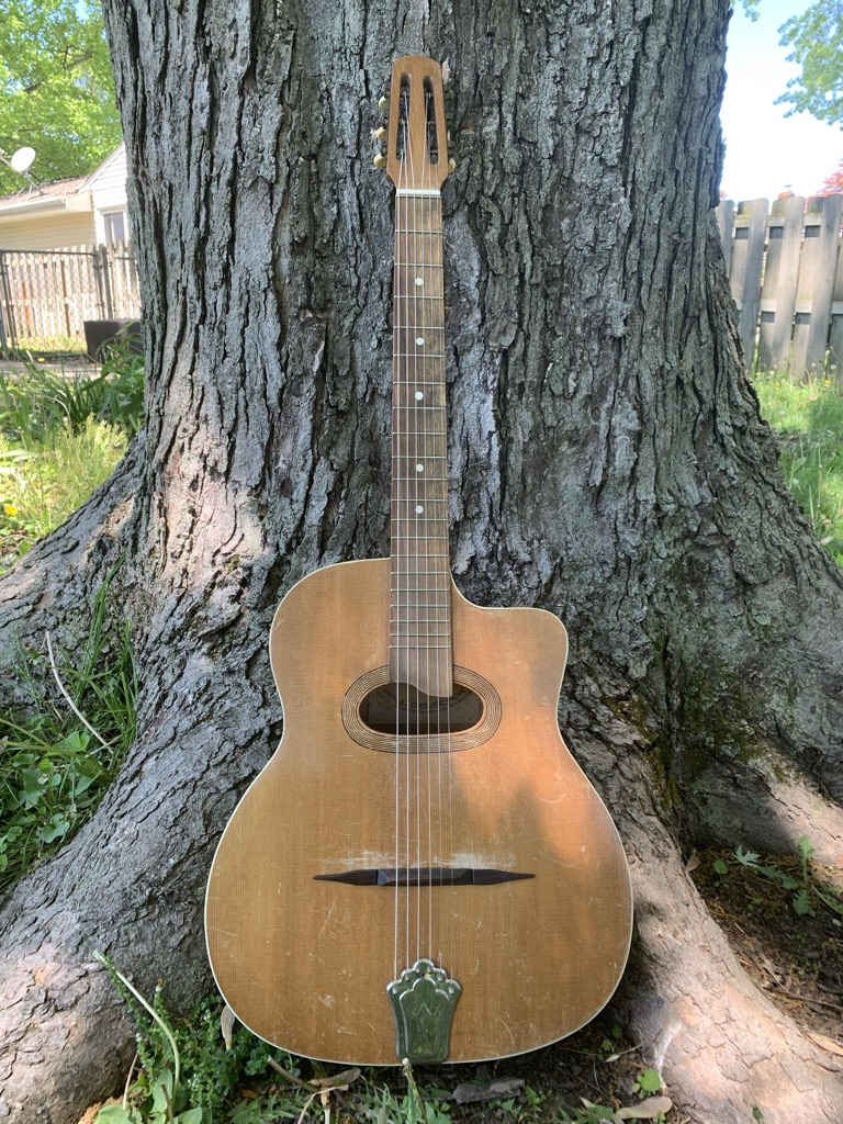 Guitare de Jazz Manouche Vintage An 50's 60's A. DI MAURO modèle