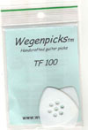Wegen TF 100 Picks (2 Pack) (White)