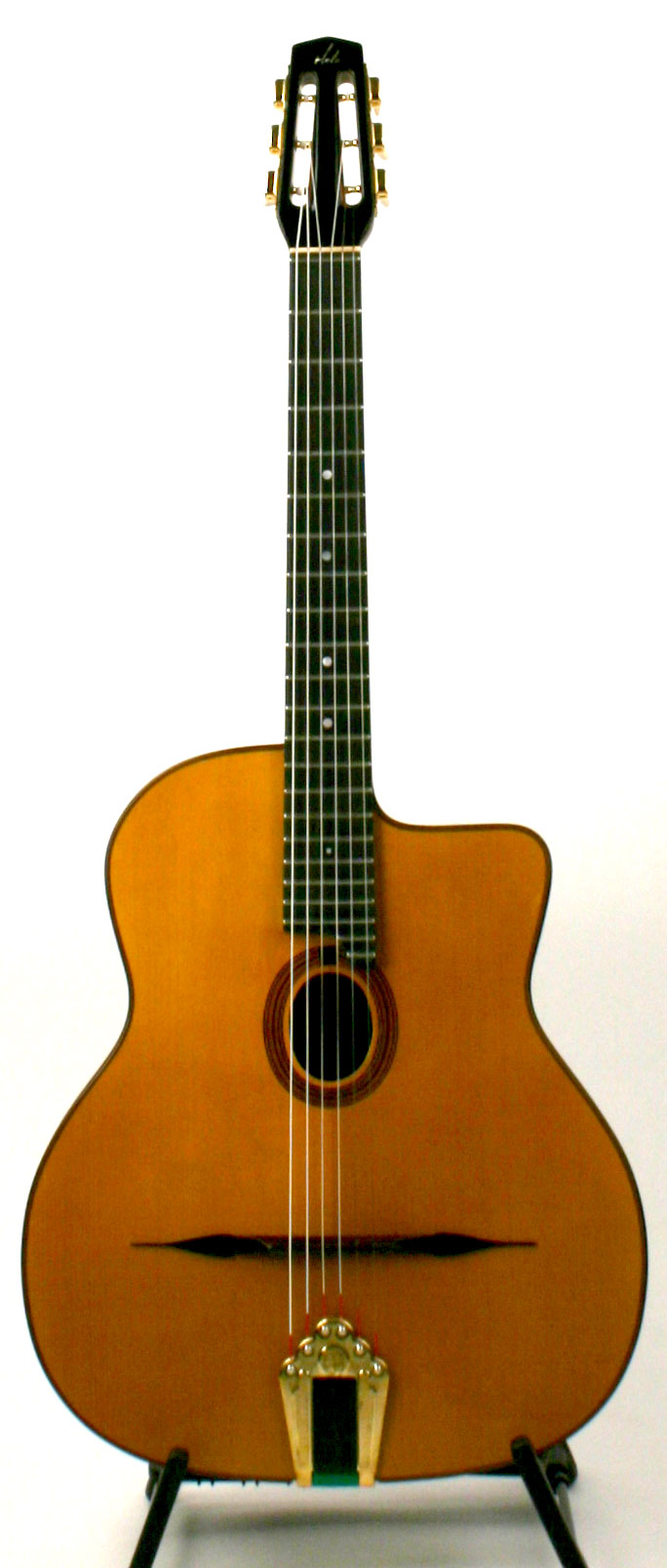 2016 Holo Traditional 12 Fret Short Scale - DjangoBooks.com