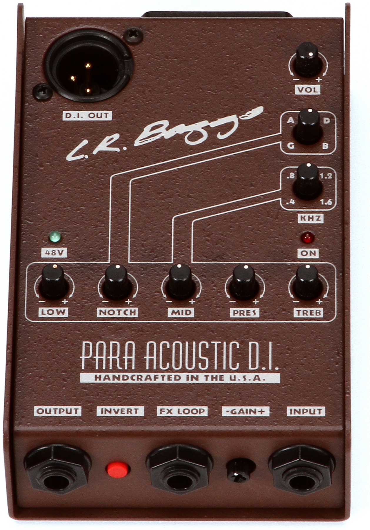 LR Baggs Para-Acoustic DI Pre-Amp - DjangoBooks.com