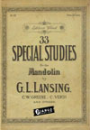 eBook: 33 Special Studies for the Mandolin