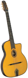 Gitane DG-455 Acoustic/Electric with Case