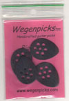 Wegen Big City Picks 1.4mm (4 Pack) (Black)