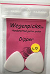 Wegen Dipper 1.0 Picks (2 pack) (White)