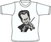Stephane Grappelli B&W Caricature T-Shirt