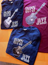 Men's "Gypsy Jazz" And Selmer Style Guitar T-Shirt