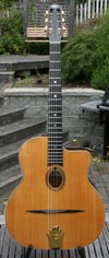 2008 Dupont BUSATO Luxe Oval Hole Guitar (Indian Rosewood Back and Sides) with Hardshell Case