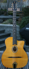 Maurice Dupont 2008 MD-50 Oval Hole Guitar (Indian Rosewood Back and Sides) with  Hardshell Case ***