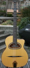 Maurice Dupont 2007 MDC-100 D Hole Guitar (Mahogany Back and Sides) with  Hardshell Case
