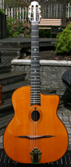 Maurice Dupont 2009 VRB Vieille Reserve Oval Hole Guitar (Brazilian Back and Sides) with Hardshell C