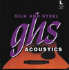 GHS 345 Silk and Steel Strings (1 set): 10 Ball End