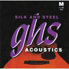 GHS 350 Silk and Steel Strings (1 set): 11 Ball End