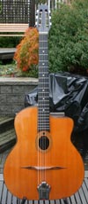 1974 Jacques Favino 14 Fret Oval Hole  #352 (Indian Rosewood Back and Sides)  GREAT CONDITION!!