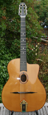 Jean Barault 2009 modle Biréli Lagrne Oval Hole Guitar ***SOLD!!!***