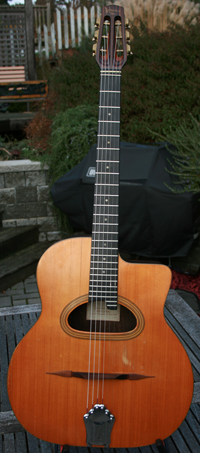 ***NEW PRICE!!!*** Jean-Pierre 1990 Favino 14 Fret D Hole Guitar with Hardshell Case ***SOLD!!!*** 