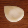 John Pearse Sarod Pick - Bone (Carved on One Side)