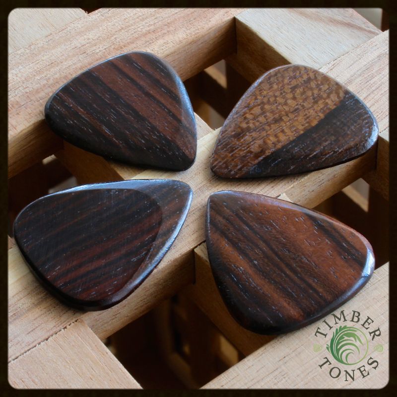 Timber Tones Macassar Ebony Pack of 4