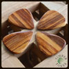 Timber Tones Pale Moon Ebony Pack of 4
