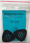 Wegen TF 120 Picks (2 Pack) (Black)